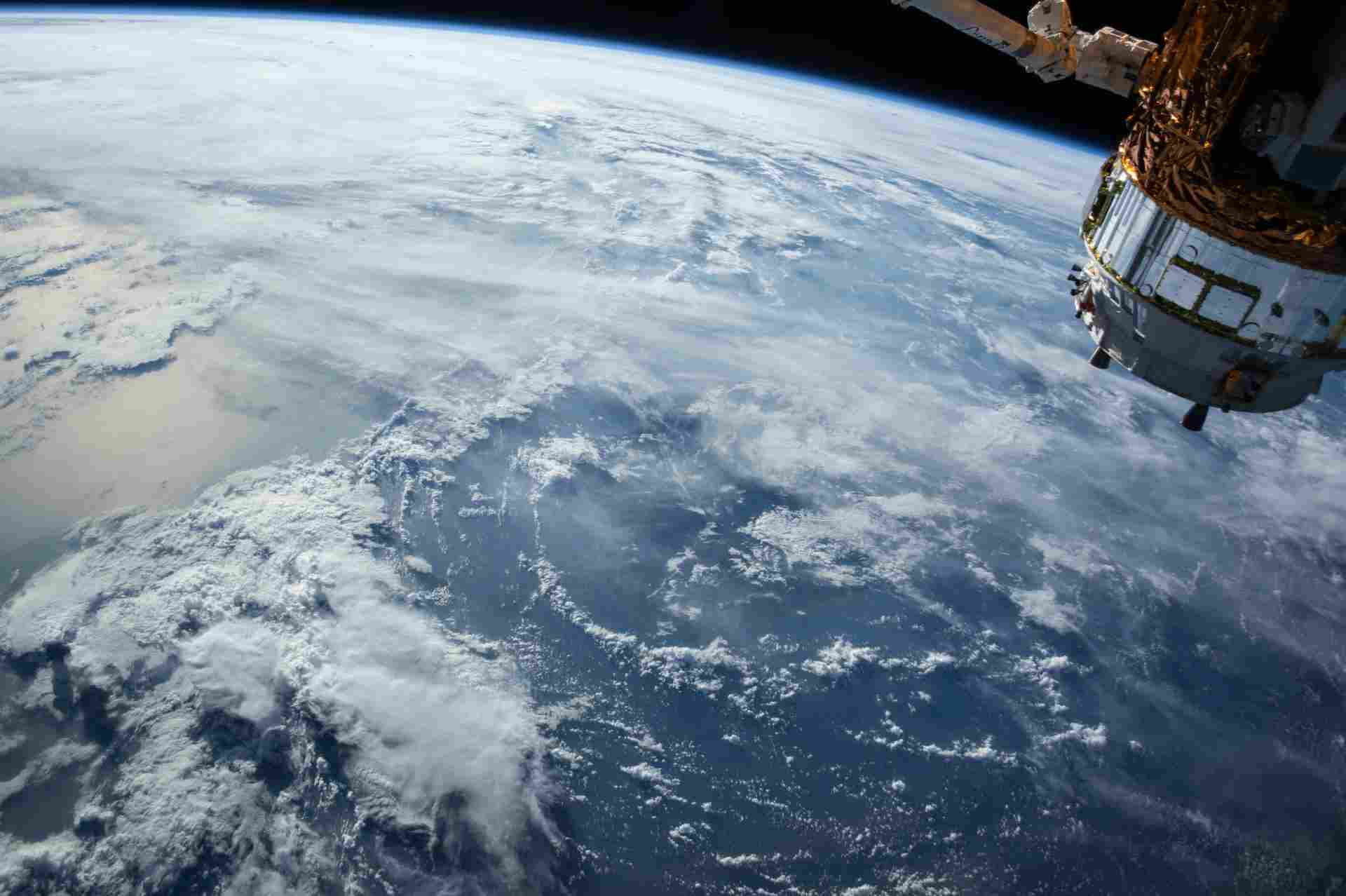 A flight to Mars View of the Earth from the ISS