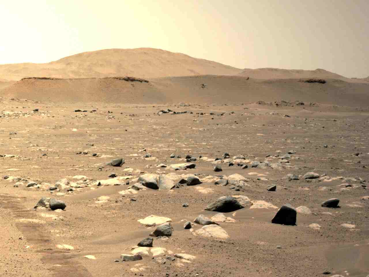 A flight to Mars First flight of Curiosity's drone on Mars